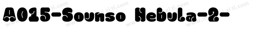 A015-Sounso Nebula-2字体转换